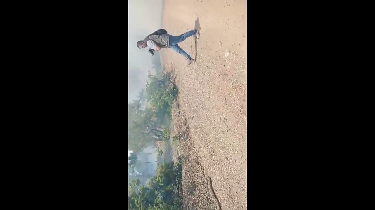BURSA Orhaneli Göktepe Köyü - Topuk Köyü arası BÜYÜK YANGIN 🔥