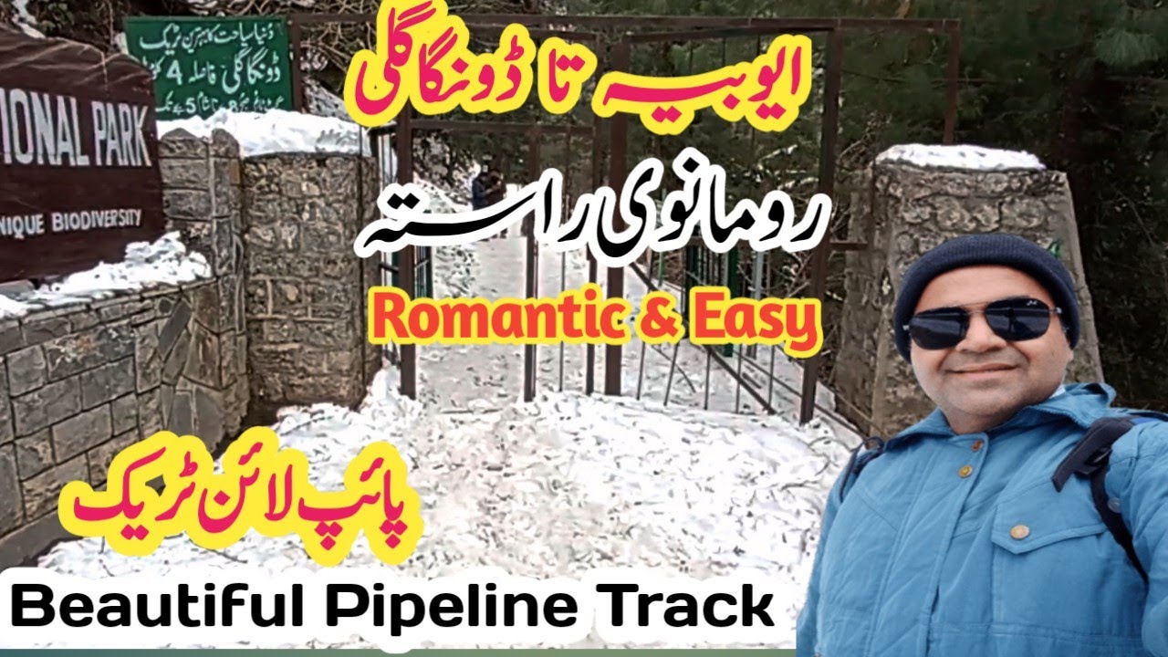 A ROMANTIC TRACK Murree Nathiya Gali Tour | Dunga Gali Pipeline Track |Winter Trip