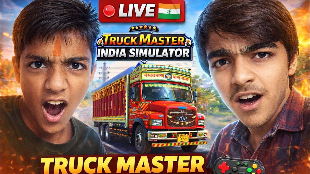 TRUCK MASTER INDIA SIMULATOR 🔴 LIVE | Full Desi Truck Driving Gameplay 😱🔥