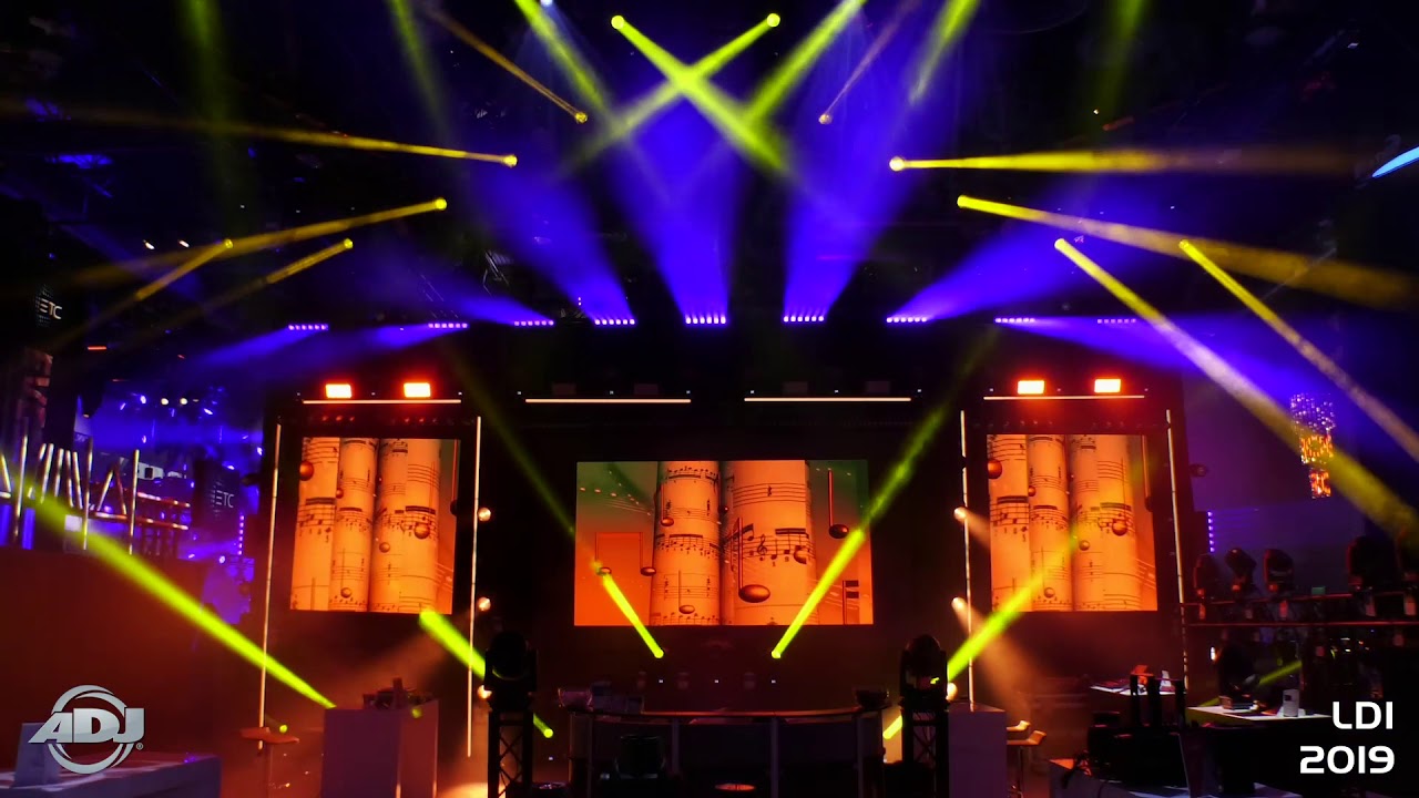 ADJ Lightshow at LDI 2019