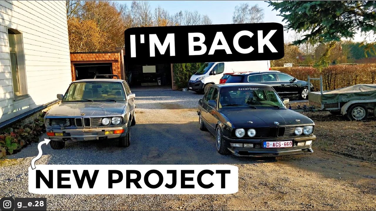 BMW E28 Dream Roadtrip Build Episode 1: Introducing The Chassis