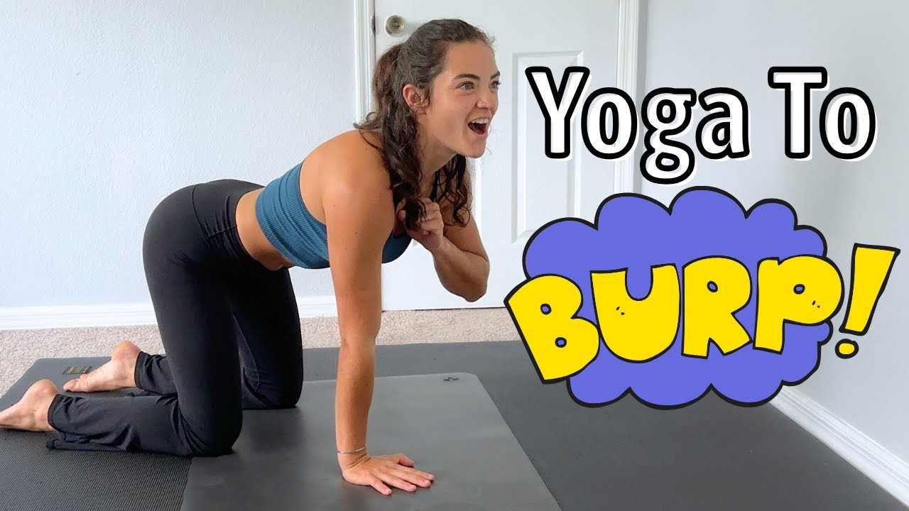 Yoga for Burping & Bloating Relief | Gentle Air Release Flow | 20 Mins