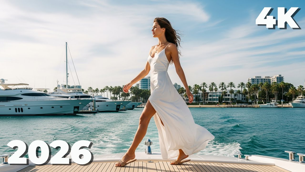 Relaxing Tropical Deep House 2026🍓| Best Chill Vocal Summer Mix in 4K UHD for TV, Work & Relaxation