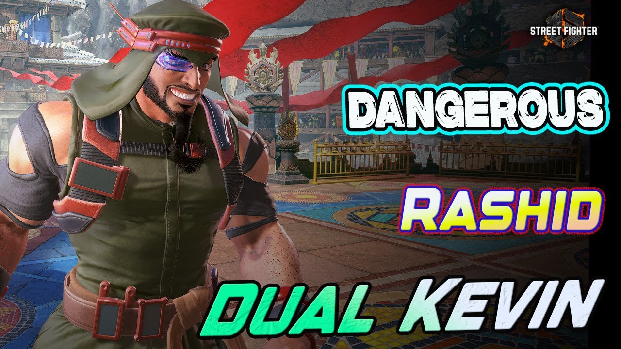 SF6 🔥 Dual Kevin Rashid Gameplay Style So Aggressive 🎮 Street Fighter 6 High-Level Gameplay