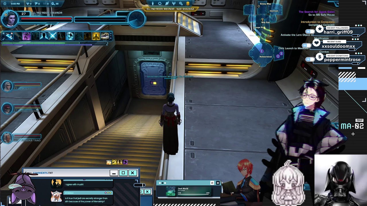 If I die, it’s because my companion was looking at a wall | Star Wars the Old Republic