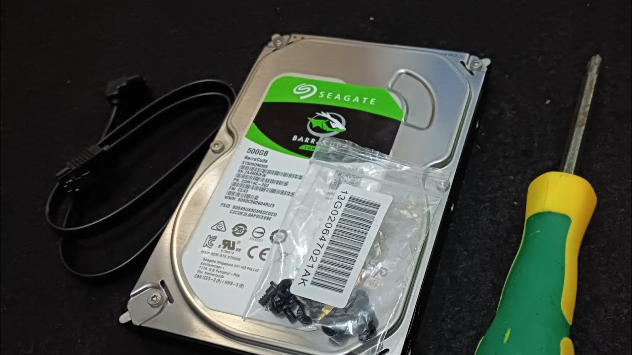 CARA PASANG HARDISK HDD SATA INTERNAL DI PC KOMPUTER  SANGAT MUDAH INSYAALLAH BISA