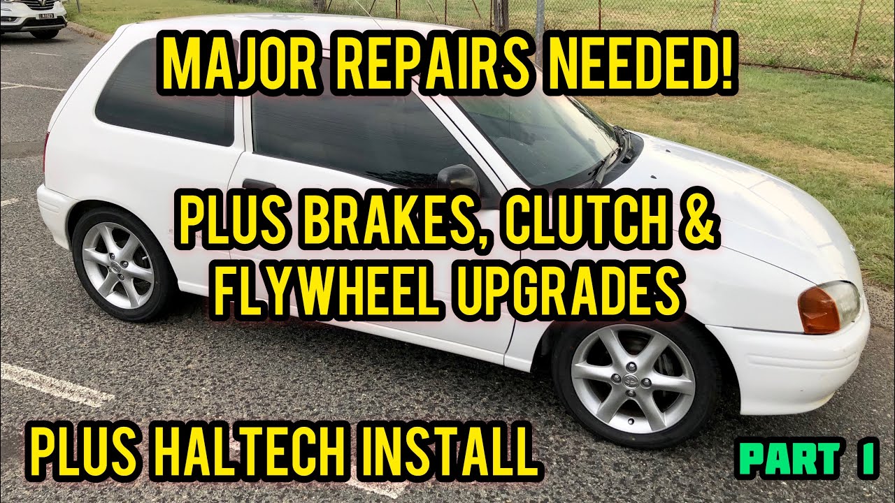Part 1 | Major Repairs, Upgrades and Haltech ECU Install for the Starlet