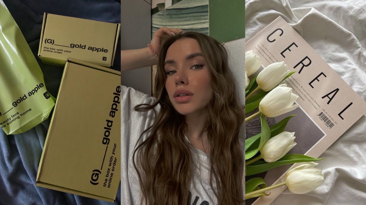 распаковка золотого яблока🎀/ wb💜