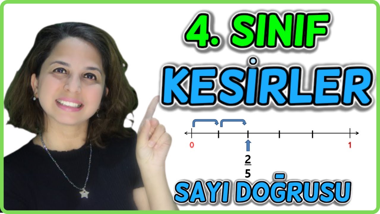 4. Sınıf Kesirleri Sayı Doğrusunda Gösterme KONU ANLATIMI - Sayı Doğrusunda Kesir Nasıl Gösterilir ?