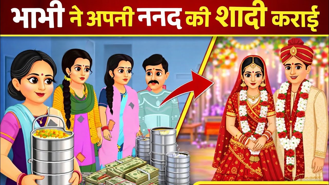Emotional Story 😭 भाभी बनी भगवान, ननद की शादी कराई#moralstory #emotionalstory #viralvideo #viral 