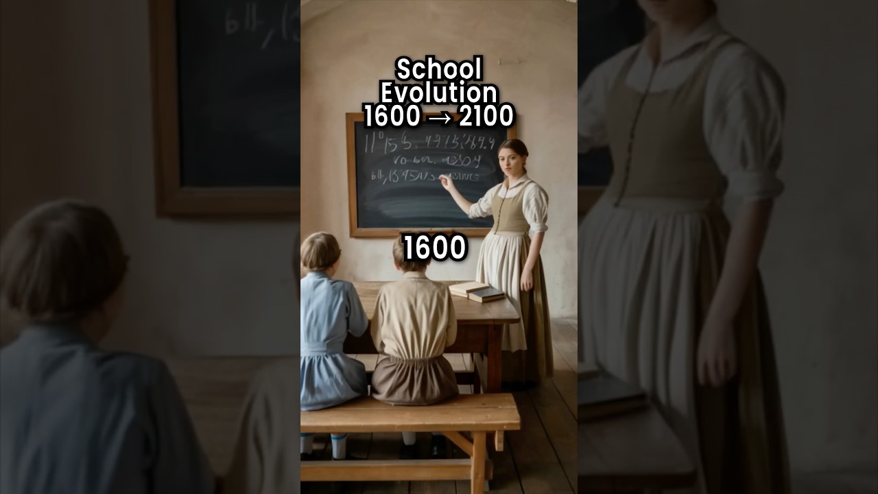 🏫 Evolution of Schools: From 1600 to 2100 📚