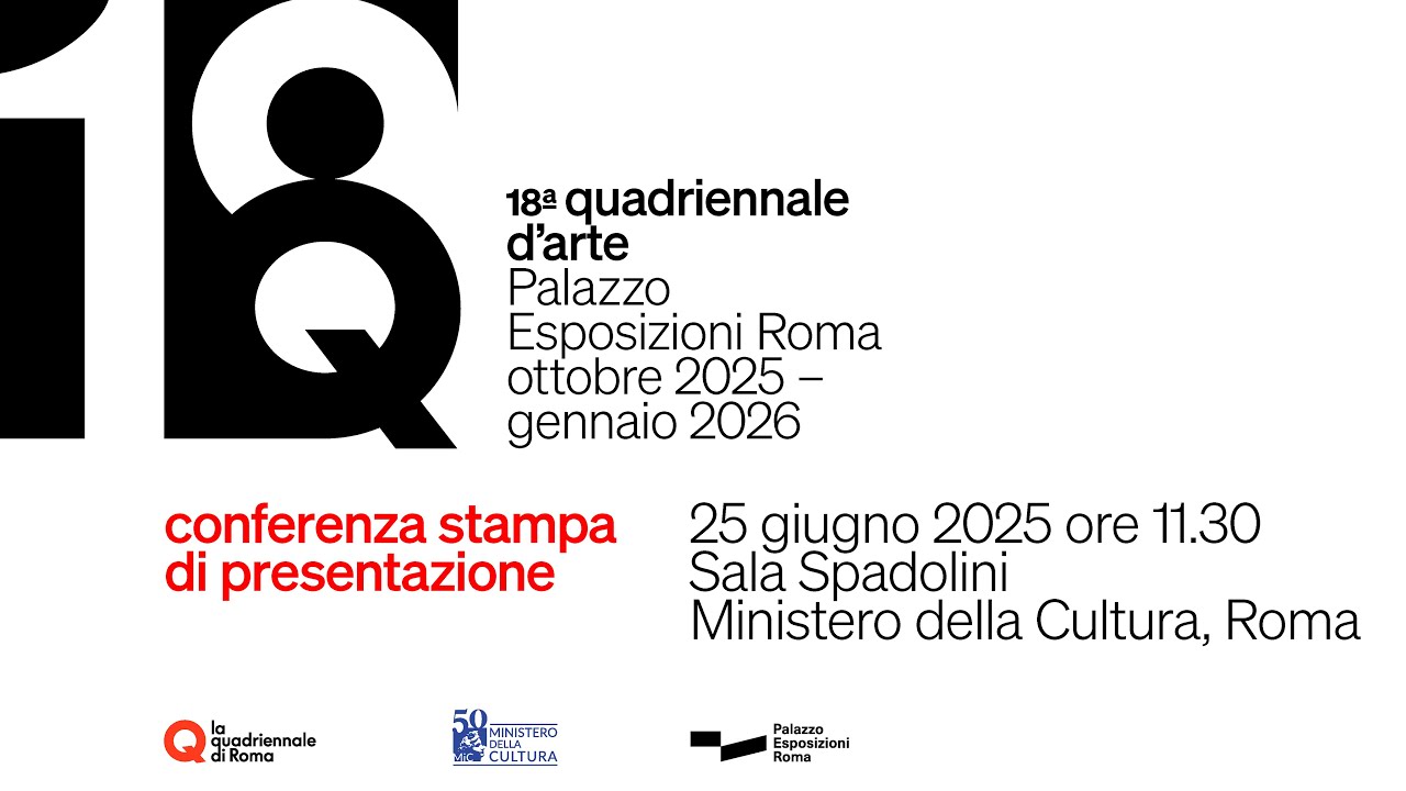 Conferenza stampa di presentazione della 18a Quadriennale d&rsquo;Arte