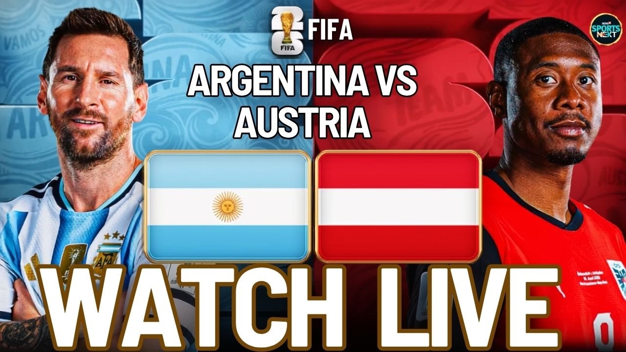 LIVE: Argentina vs. Austria | FIFA World Cup 2026 | LIVE MATCH | Lionel Messi | SportsNext
