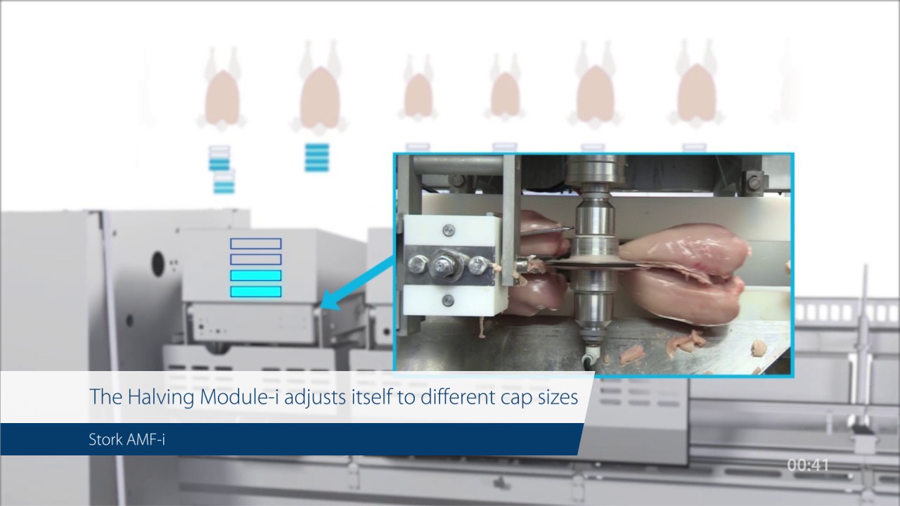 AMF-i intelligent breast cap filleting system
