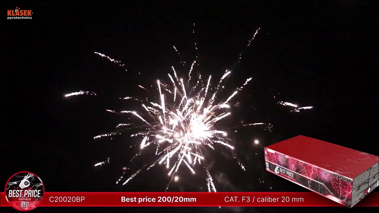C20020BP Pyrotechnika Kompakt 200ran / 20mm Best Price | Colosus
