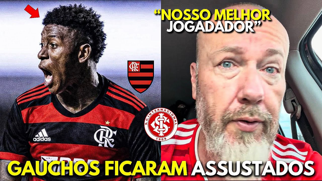 IMPRENSA GAUCHA EM CHOQUE com VITÃO NO FLAMENGO ! PRIMEIRO REFORÇO do FLAMENGO! 
