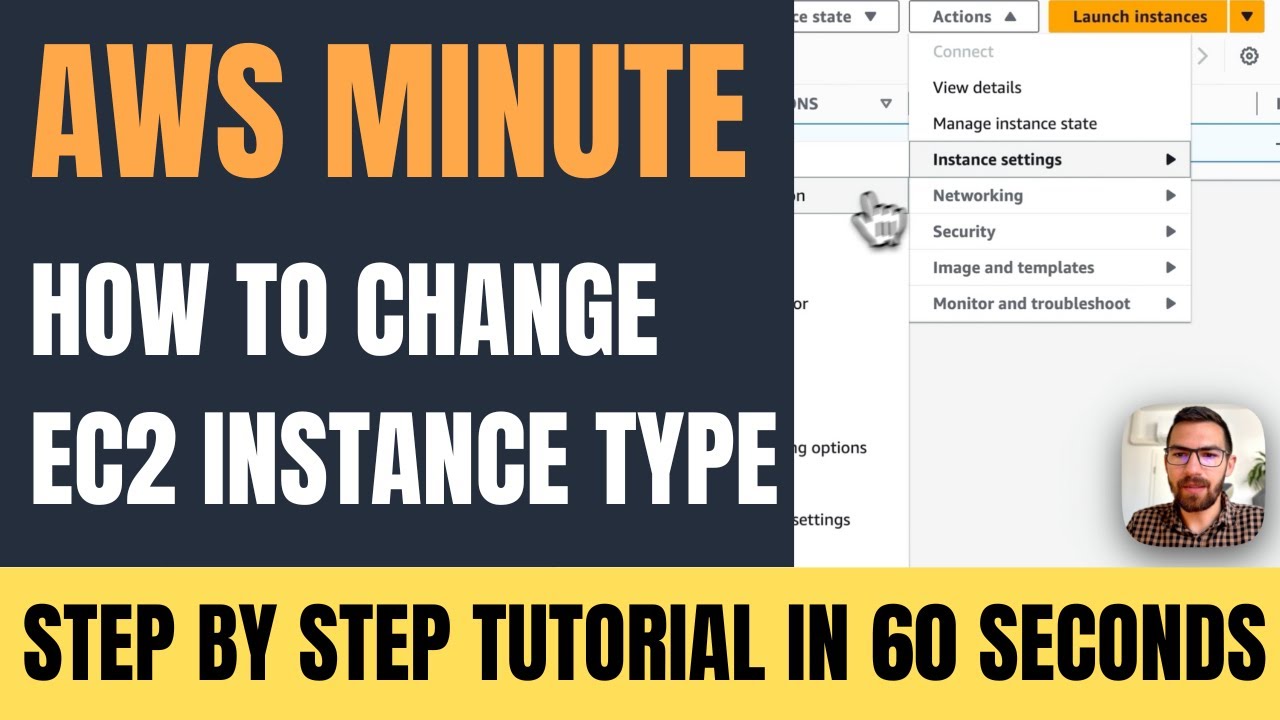 How to change AWS EC2 Instance Type | Step By Step Tutorial