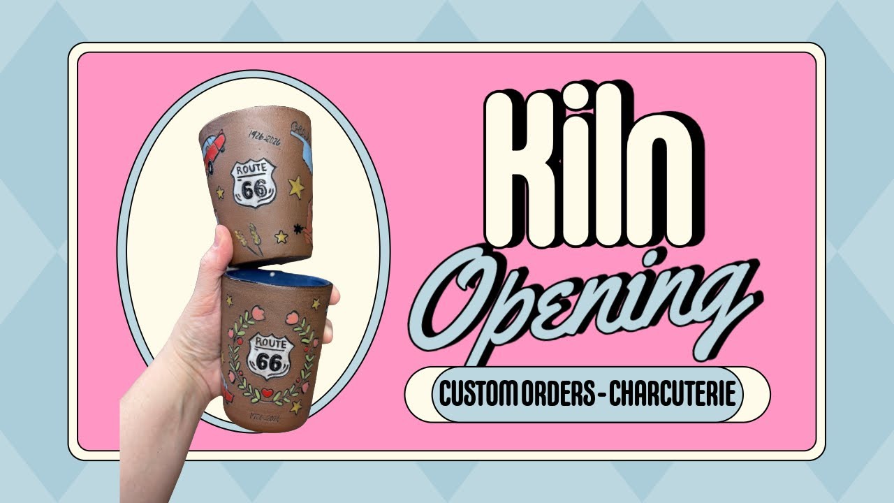 Kiln opening! Custom orders, fun tumblers, charcuterie trays