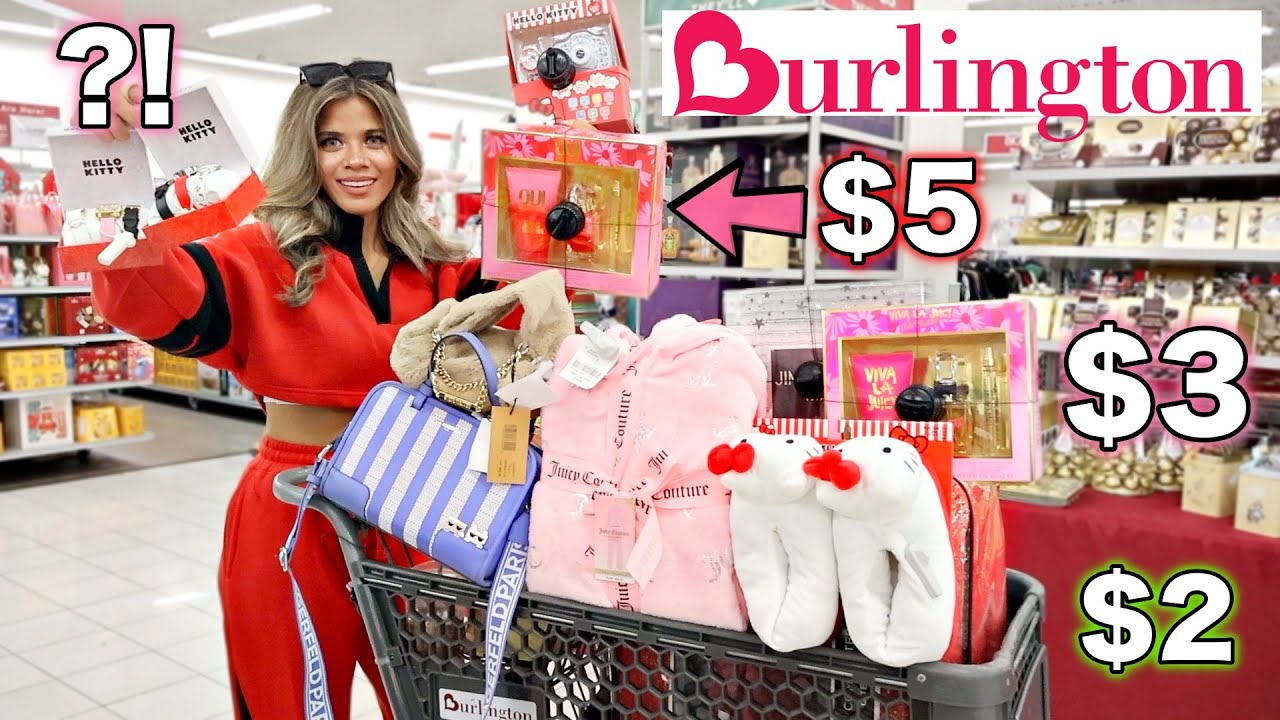 BURLINGTON LUXURY CHRISTMAS SHOPPING SPREE! GIFT SETS FOR CHEAP!