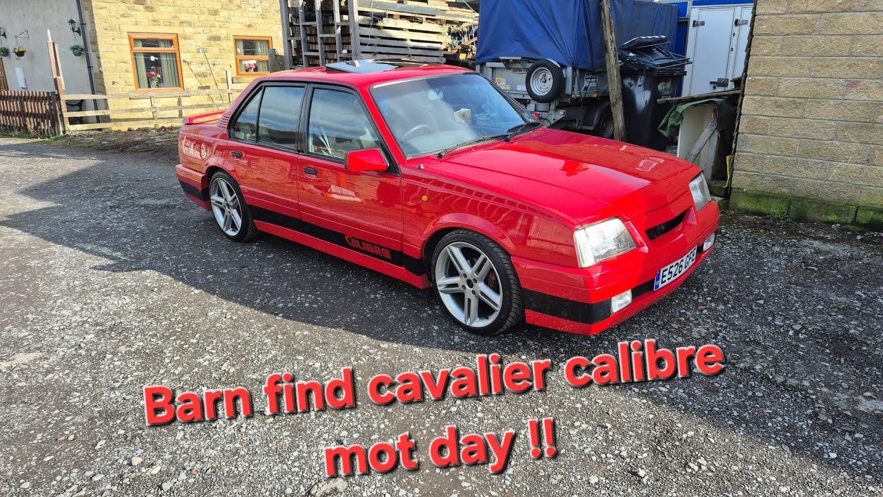 Can we get this barn find cavalier calibre back on the road after 18 years stored. 😅