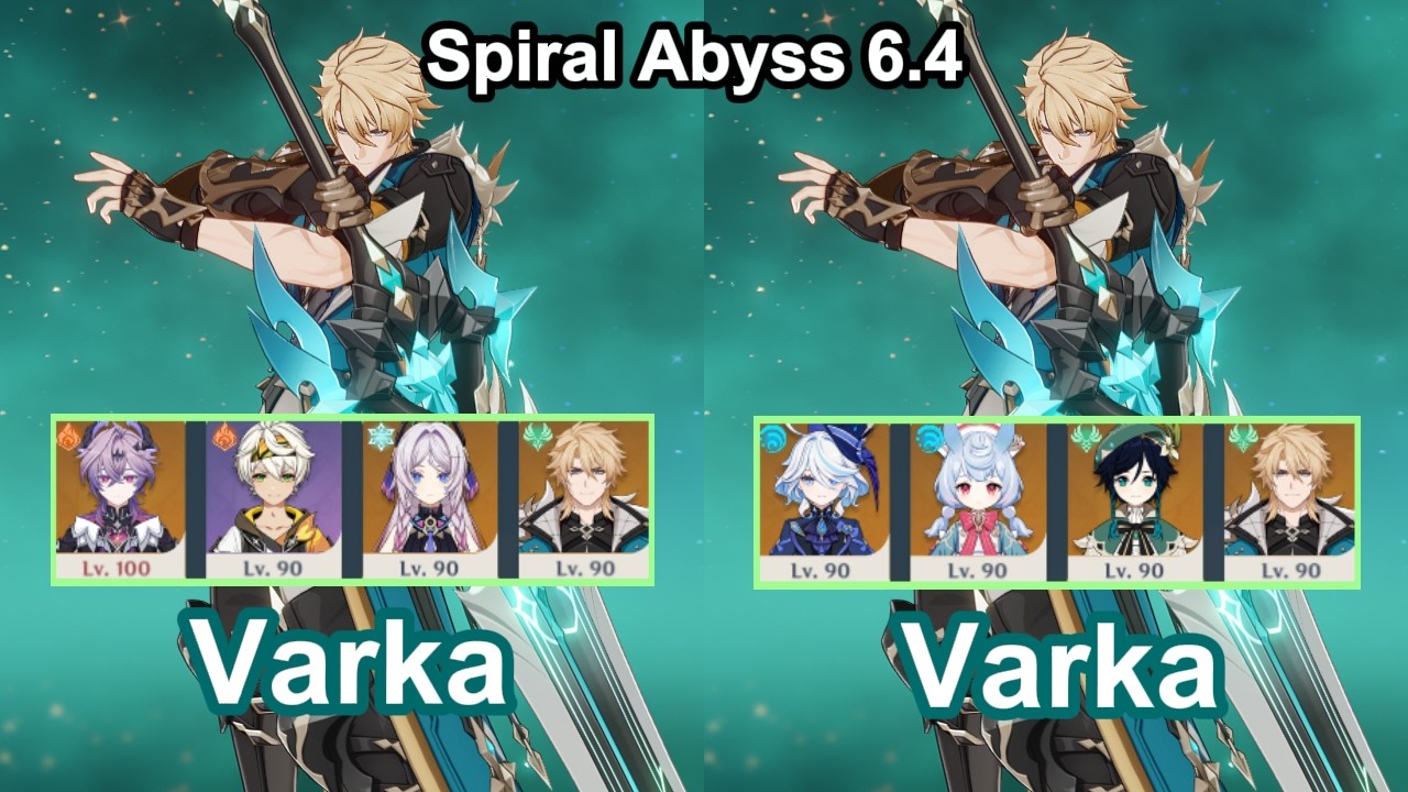C0 Varka on Both Sides Pyro & Hydro | Spiral Abyss