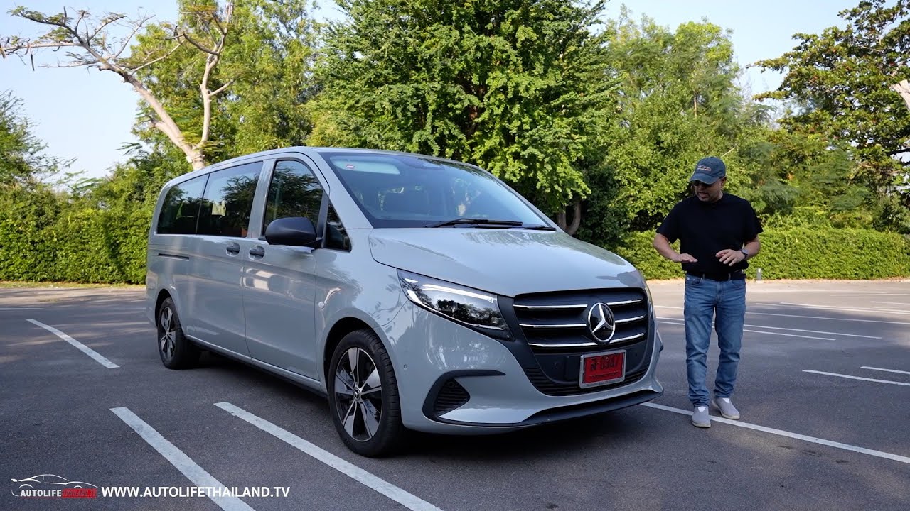 ขับดี แต่นั่งหลัง เหนื่อย!! ลอง Mercedes-Benz VITO 119 Tourer Select(2025) รถตู้ 11 ที่นั่ง