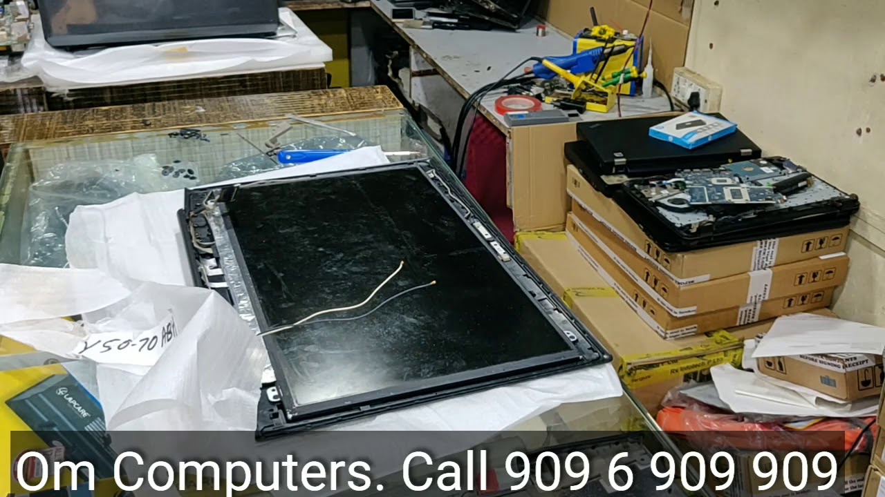 How To Replace Lenovo Y50 70 Top Cover & Hinges. 📞 9096909909