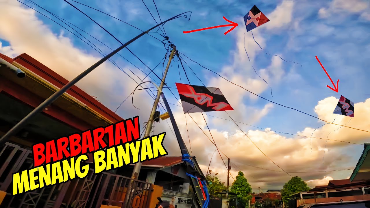 KEJAR LAYANGAN DILOKASI PERKOTAAN BIKIN BARBAR1AN MENANG BANYAK CS‼️