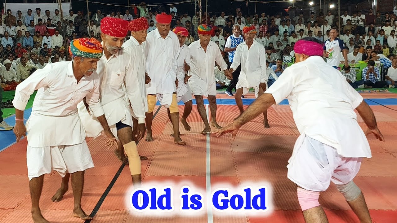 रुपाणा जताना vs राइमलवाड़ा बुजुर्ग कबड्डी टूर्नामेंट ओसियां जोधपुर राजस्थान