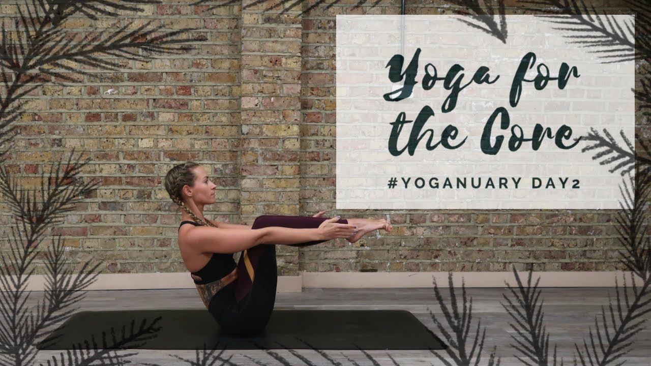 DAY 2: YOGA FOR THE CORE | Yoganuary Yoga Challenge | CAT MEFFAN
