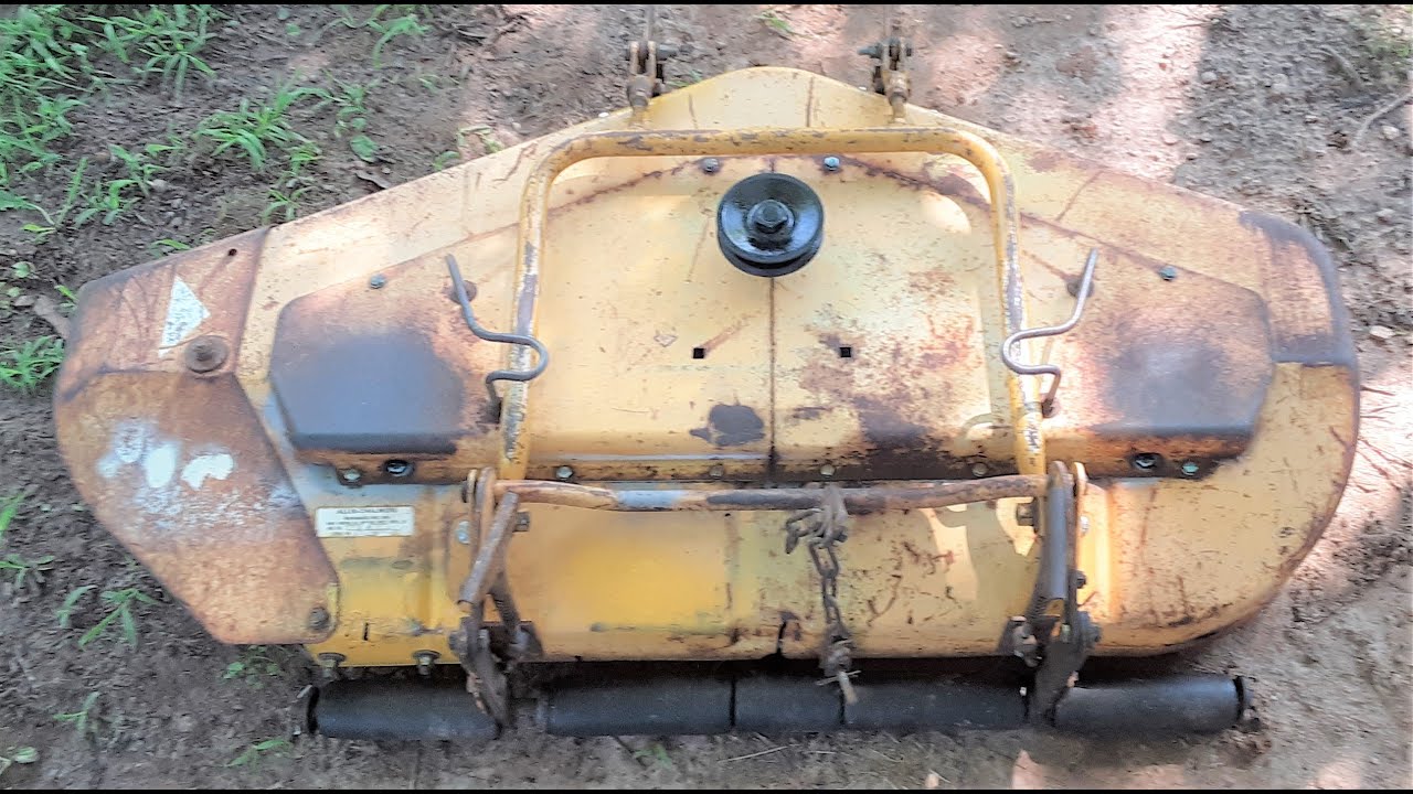 Allis Chalmers/Simplicity 42 inch deck rebuild