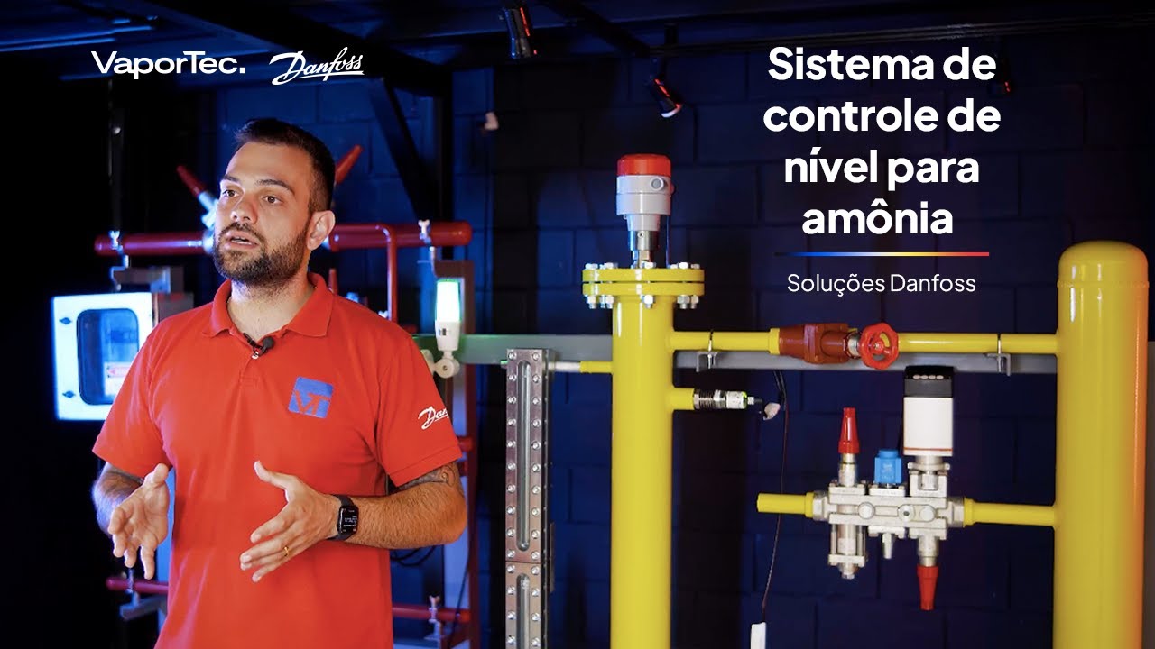Soluções Danfoss - Sistema de Controle de nível para Amônia