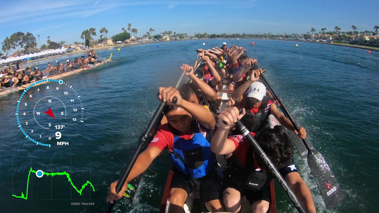 Nicholas Cushman Team USA U16/18 Dragon Boat Boys Gold Win Long Beach, CA 2019