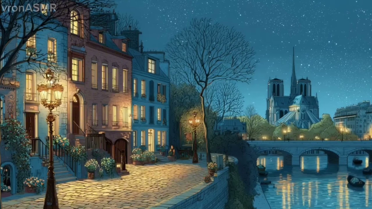 Peaceful Scenery & Calm Music 🌙 Deep Sleep Relaxation