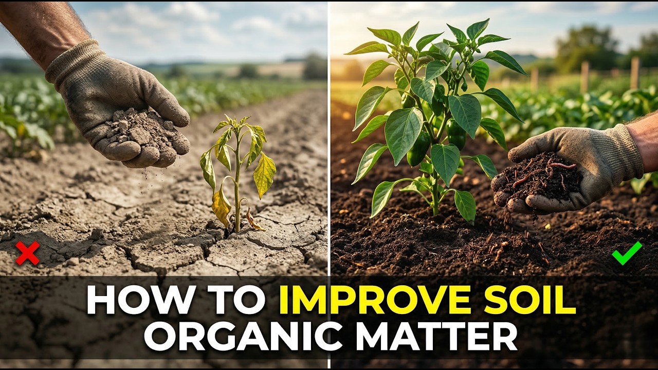 How to Improve Soil Organic Matter