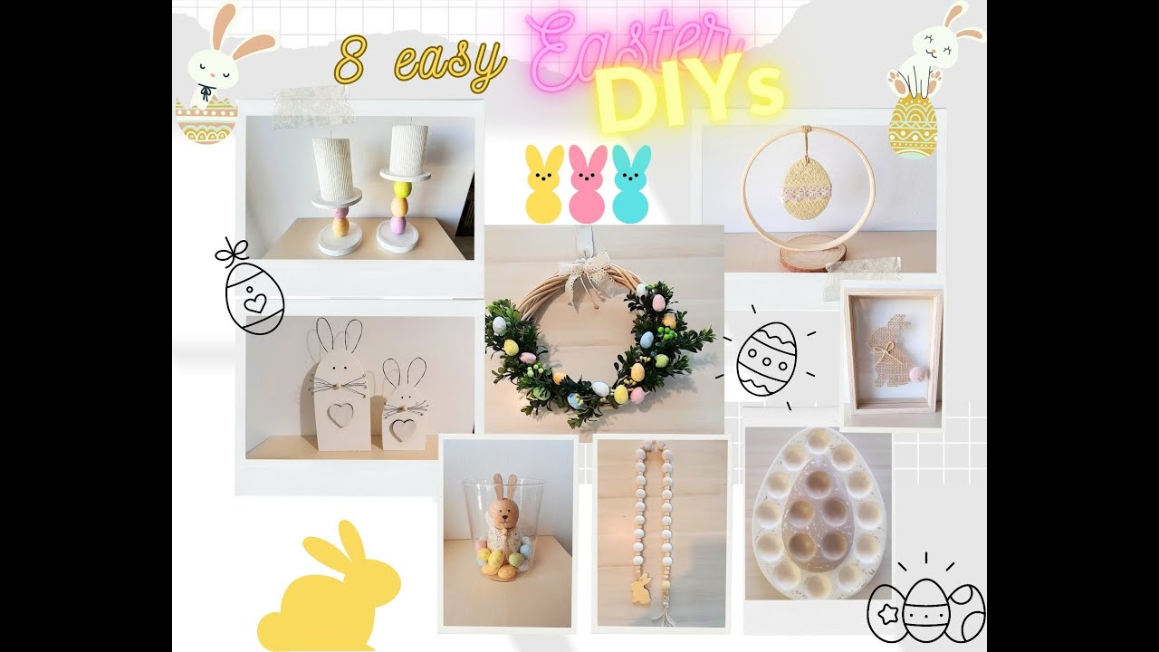 🐇 ΠΑΣΧΑΛΙΝΕΣ ΧΕΙΡΟΠΟΙΗΤΕΣ ΚΑΤΑΣΚΕΥΕΣ 2023 / EASTER 2023 DIY DECOR 🐥