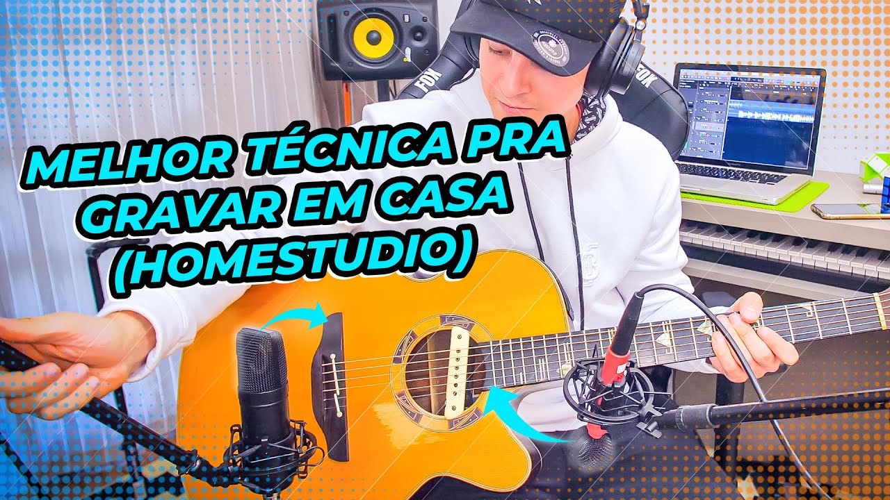 Como Gravar Violão com 2 Microfones: Tutorial Completo (Técnicas de Audio)