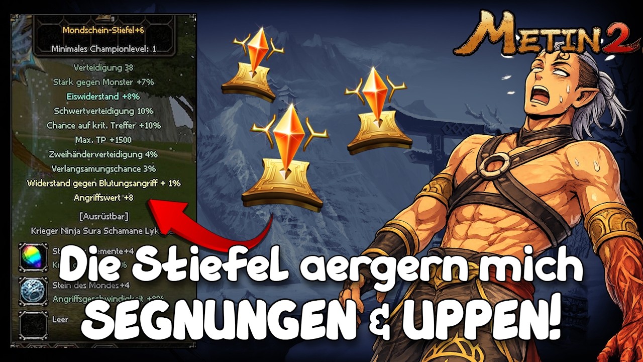 Metin2.de RUBY - DIE STIEFEL ÄRGERN MICH! SEGNUNGEN & UPPEN