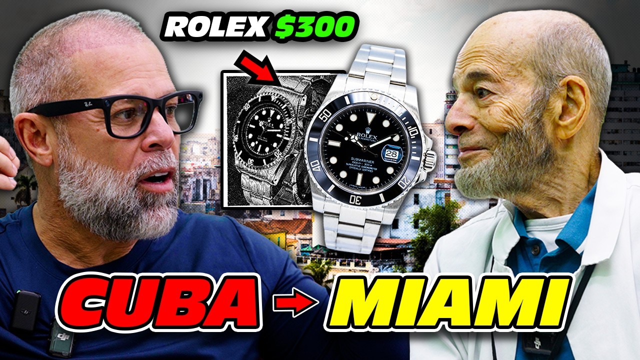 Relojero Cubano de 81 A&ntilde;os... Cuando Rolex Costaba $300
