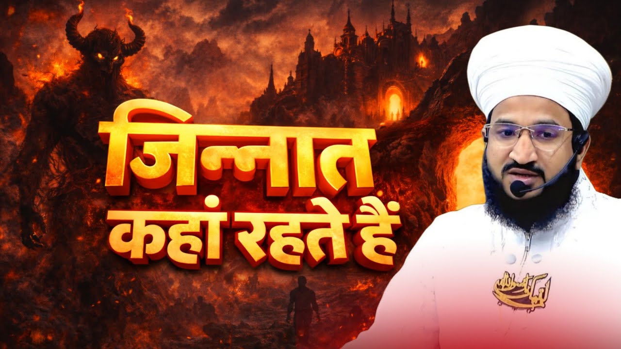 Где живут джинны? | Мир джиннов || Муфтий Салман Ажари || Джинн Кахан Рахте Хайн ||