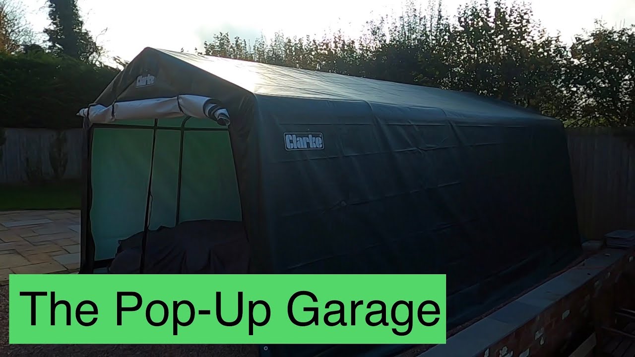 Pop-Up Garage - is it the perfect accessory to protect your sports car from the winter weather?