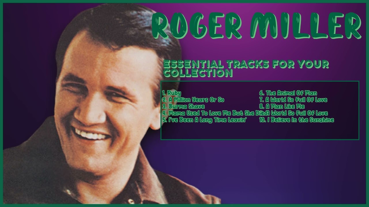 Tall, Tall Trees-Roger Miller-Smash hits that ruled the airwaves-#makeup