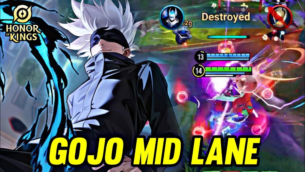 HOK : KONGMING/GOJO GAMEPLAY | MID LANE - HONOR OF KINGS