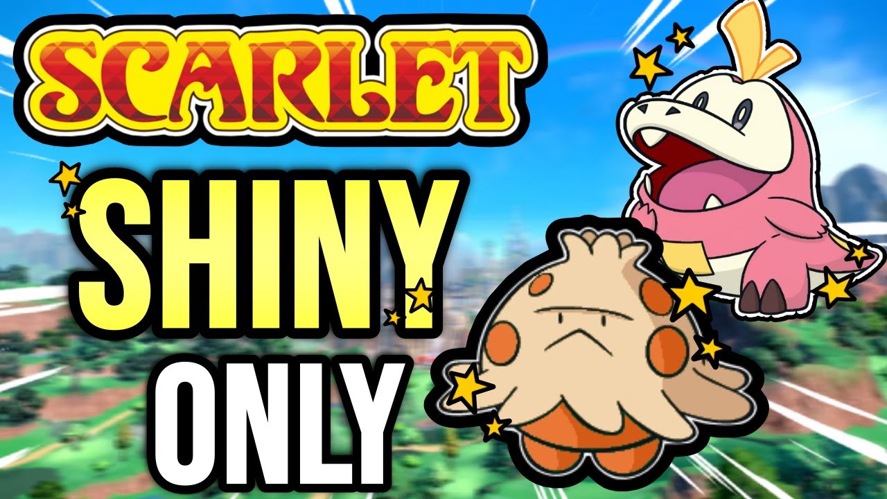Pokémon Scarlet But I Can Only Use SHINY Pokemon!