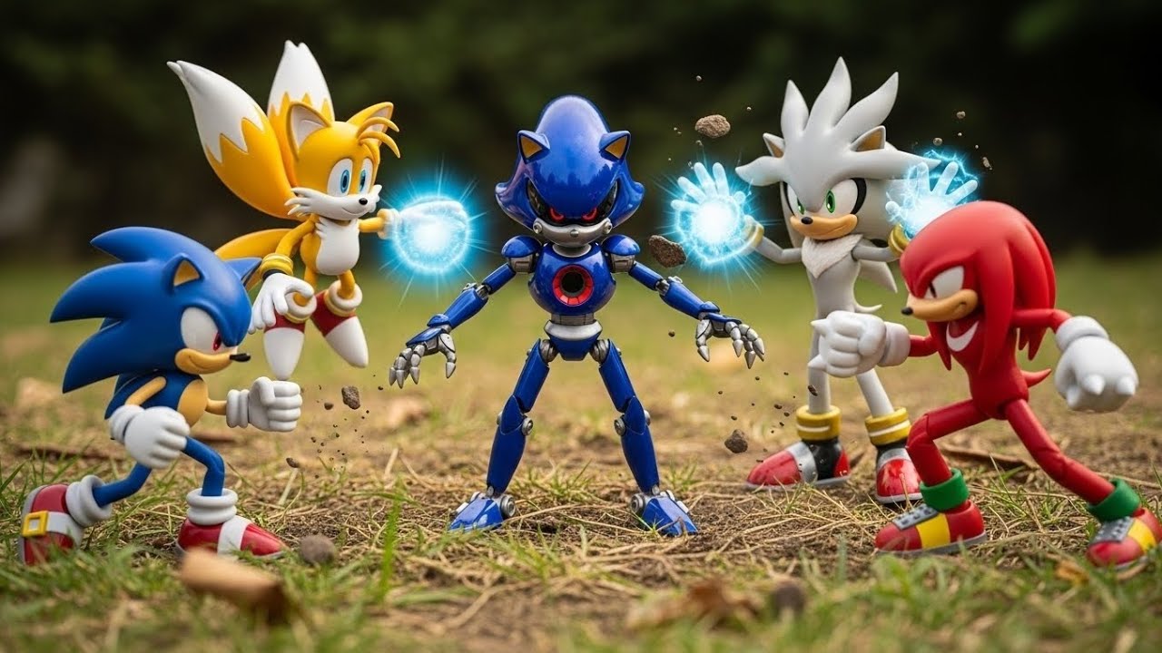 Daylight Abandoned Garden Hunt: Found Sonic/Knuckles/Metal Sonic/Tails/Silver in Overgrown Ruins! 