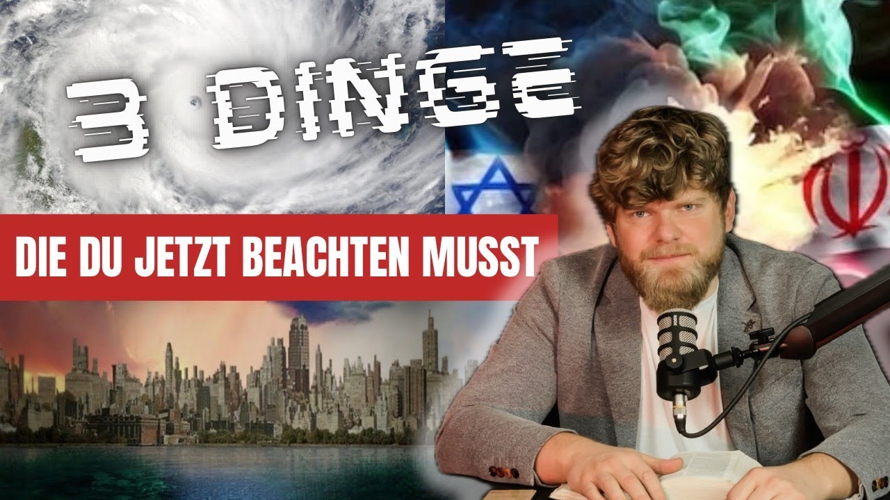 ENDZEIT-Ereignisse!! WIE sollte man als CHRIST darauf reagieren? #glaube #israel #krieg #katastrophe