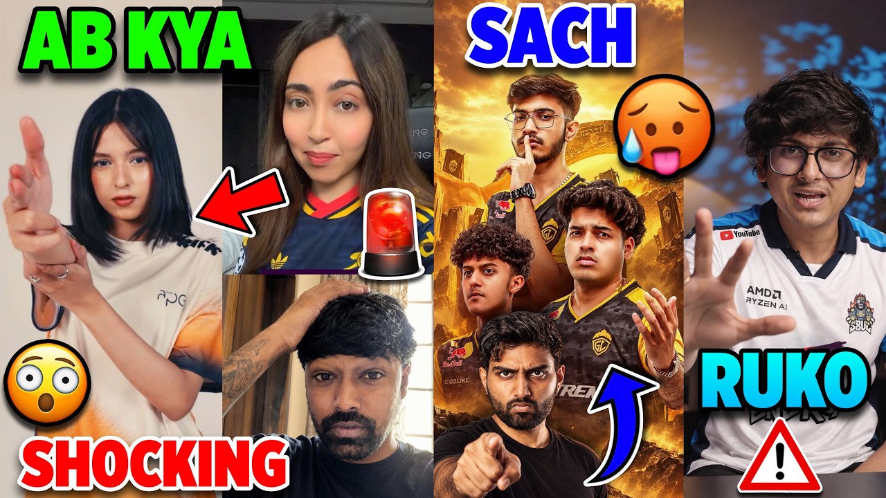 Secret BUT Politics..😲 Ye KYA - SERIOUS🥶 TEAM APEX GAMING, Sheek, GodLike Old STORY,S8UL Mortal,BGMI
