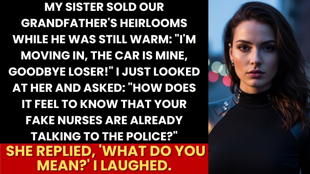 Sis Sold Grandpa’s Heirlooms “The Car Is Mine, Goodbye”— I Asked About The Fake Nurses And Police...