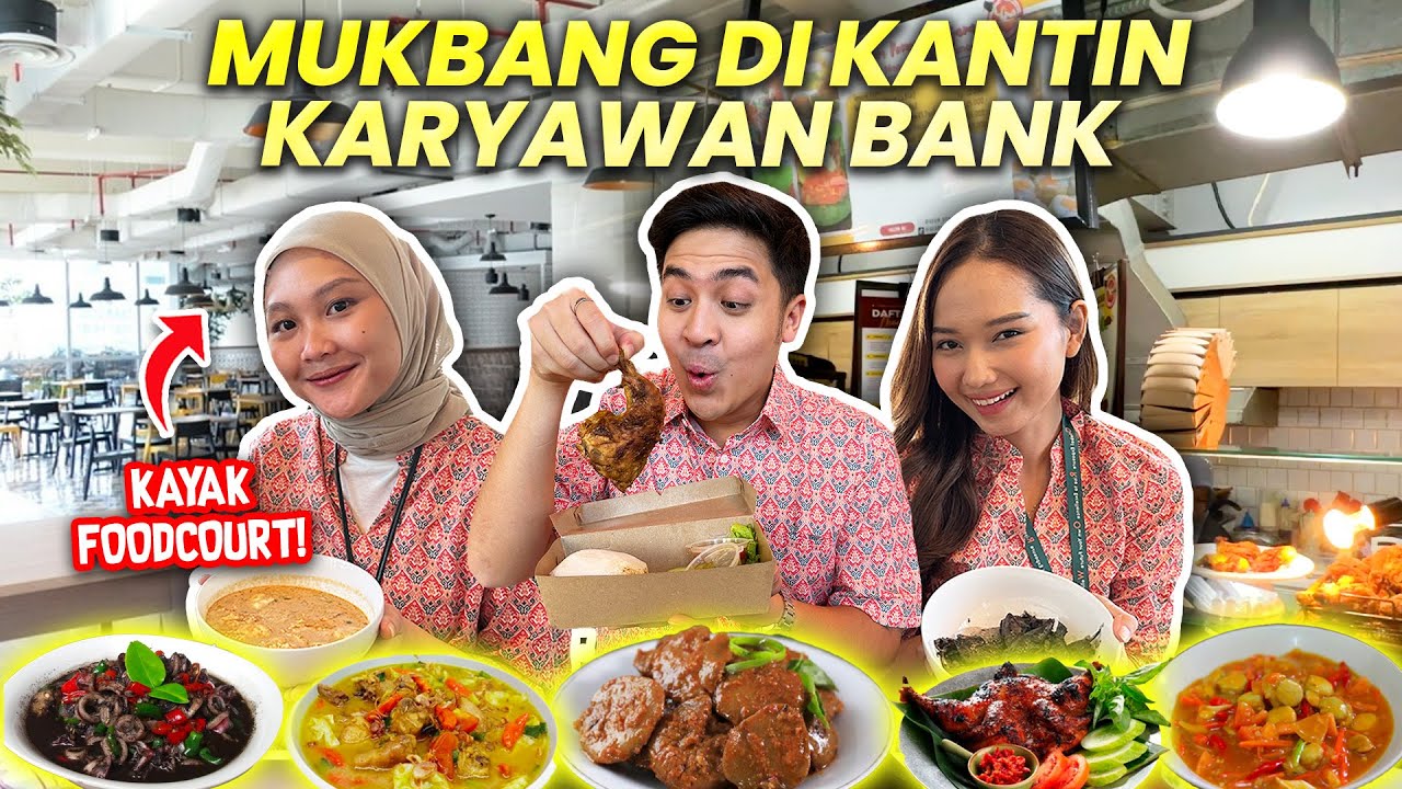 COBA MAKANAN DI KANTIN KARYAWAN BANK! KOK BEGINI!?
