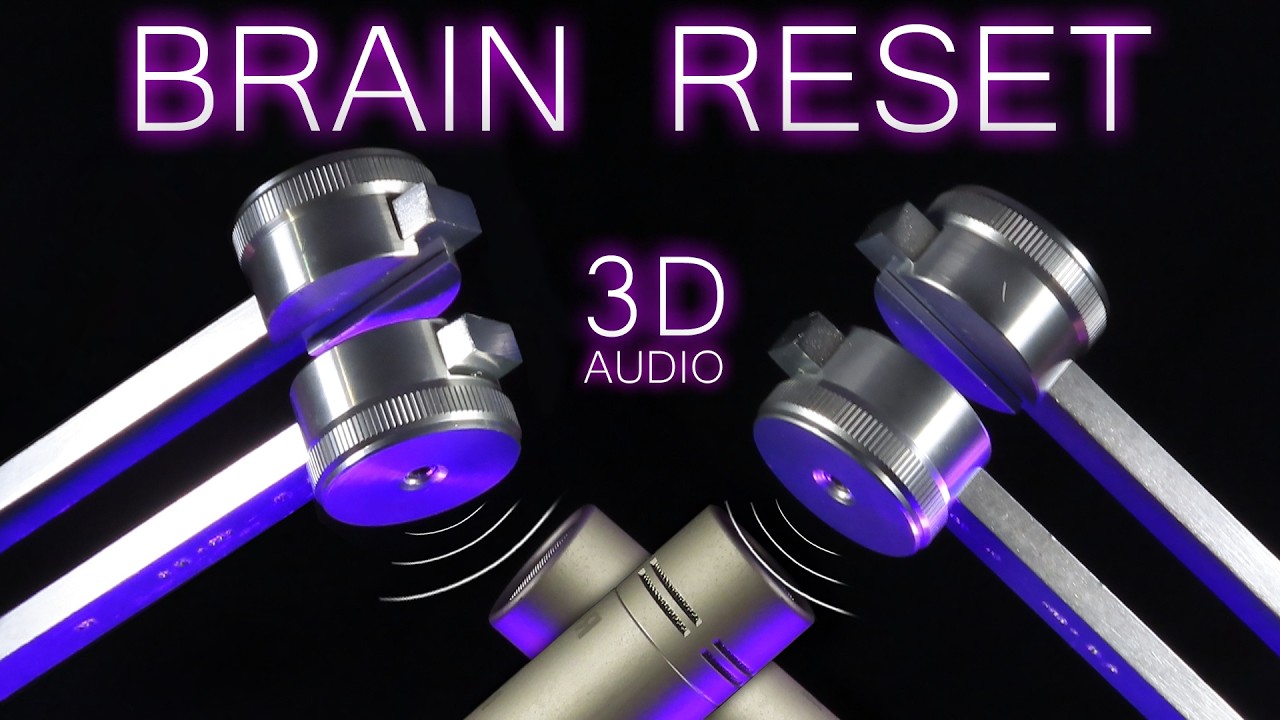 ASMR TUNING FORK RESET - Low Hums for ULTIMATE Sleep & Stress/Anxiety Relief [No Talking]